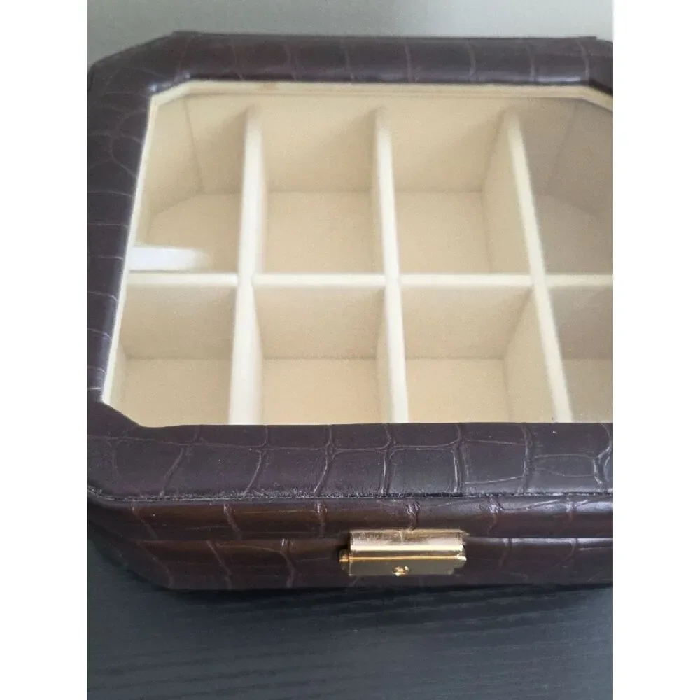 Mens Leather Jewerly Box